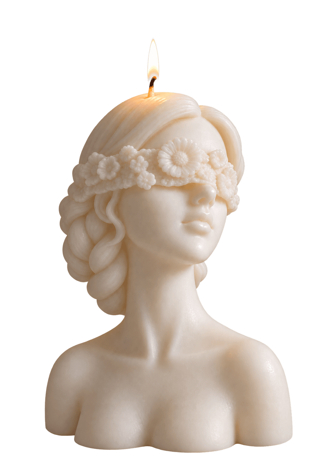 Vela busto Parafin